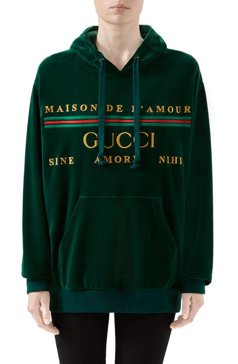 gucci hoodie sizes|Gucci oversized hoodie.